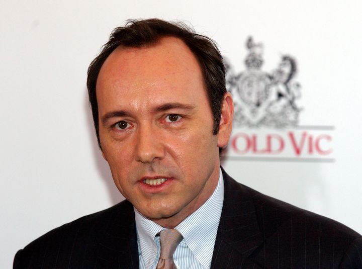 Kevin Spacey, pictured in 2003 when his appointment at the Old Vic was announced