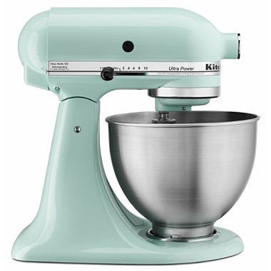 KitchenAid KSM75WH Classic Plus 4.5-Quart Tilt Head Stand Mixer - Macy's