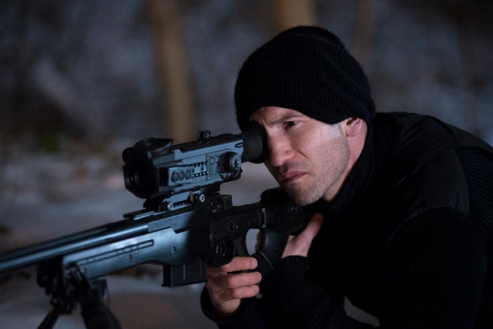 Jon Bernthal as Frank Castle.