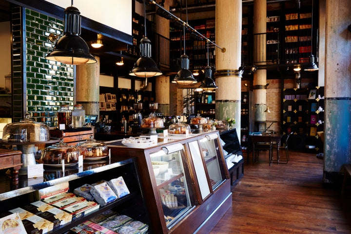 <p>Larder, the hotel’s European-style bakery and market.</p>