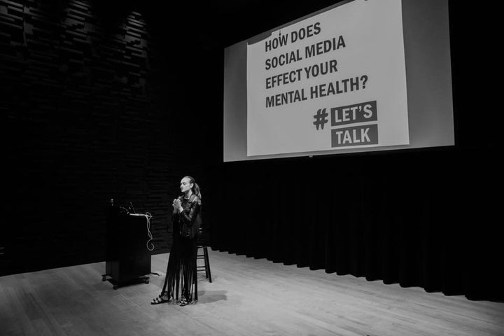 <p>Larz at USC’s #HalfTheStory workshop.</p>