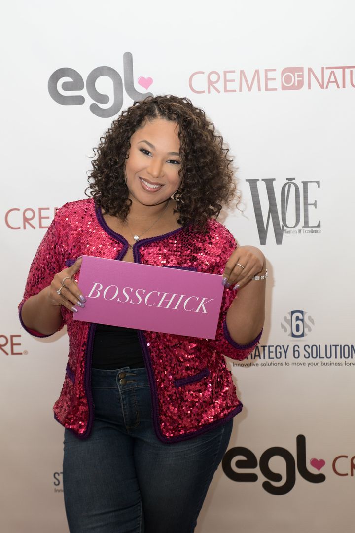 <p>Candice Nicole, a guest speaker at Girl Talk Unfiltered Conference in Washington, D.C.</p>