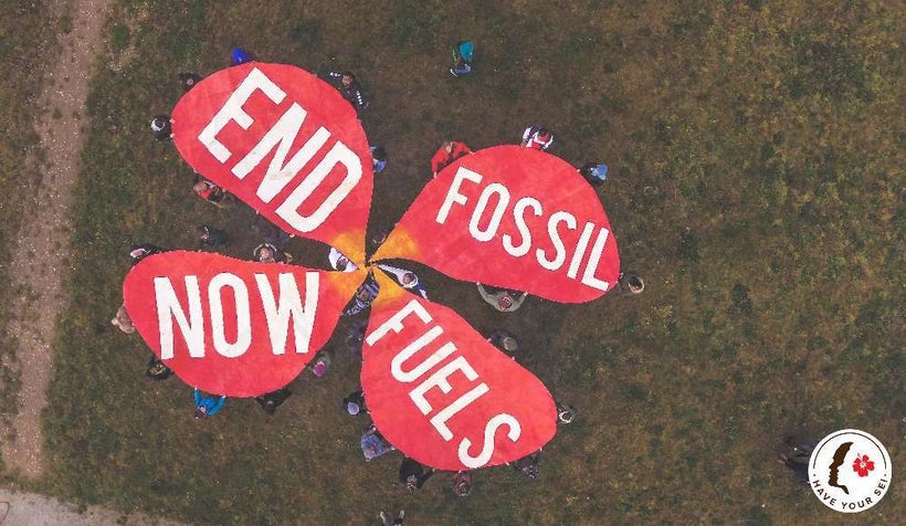 Pacific Climate Warriors joined activists from across Europe at a protest at Germany’s largest coal mines the weekend before