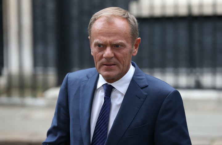 Donald Tusk said British negotiators had to make 'much more progress'