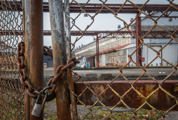 The GOP tax scam will cause more U.S. factory closures like this one in Western Pennsylvania. 