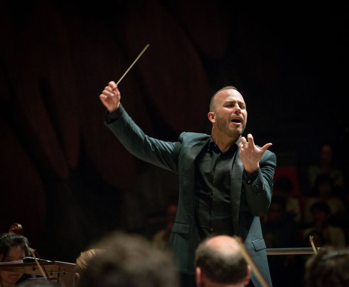 <p>Conductor Yannick Nezet-Seguin</p>