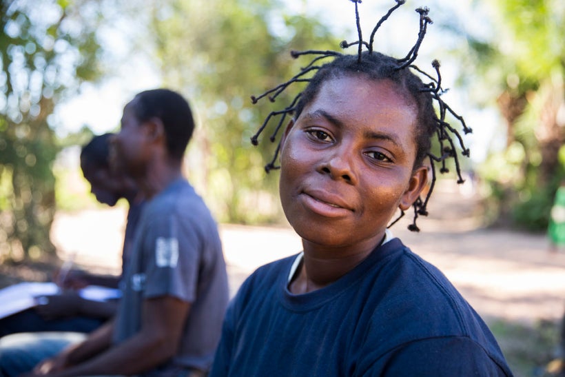 Ngoy Francine, Treasurer of the Water Committee in Katchambuyu, Tanganyika, DRC.