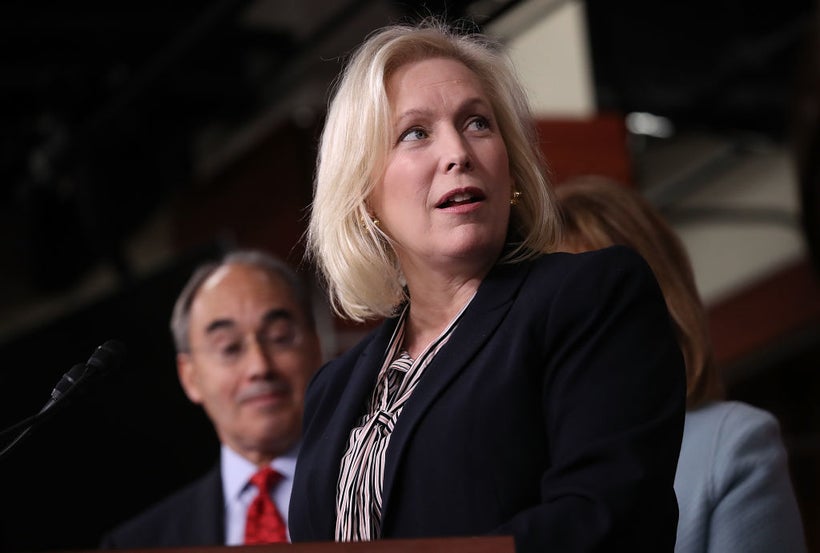 Sen. Kirsten Gillibrand (D-NY) has the highest percentage of contributions from women among candidates running this cycle
