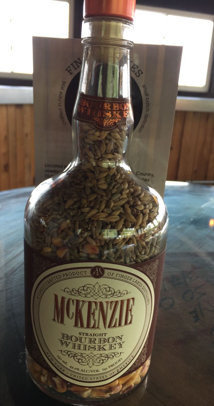 Finger Lakes Distilling - McKenzie Bourbon Whiskey “grains”