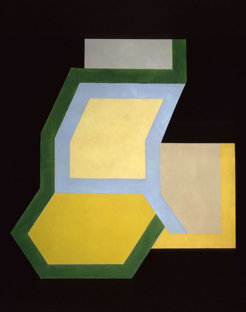 Frank Stella, Sunapee II, 1966 Alkyd and epoxy paint on canvas Private Collection, NY © 2017 Frank Stella / Artists Rig