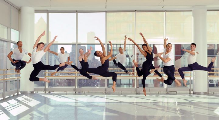 Students in The Ailey School Professional Division.