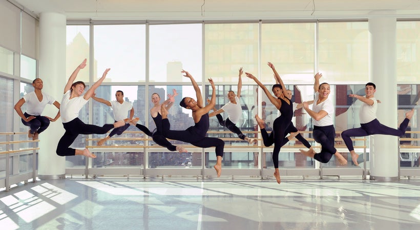 Students in The Ailey School Professional Division.