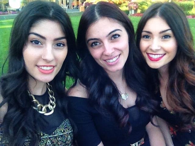 <em>From left to correct: </em>Juliana, Jessica and Alexandra.
