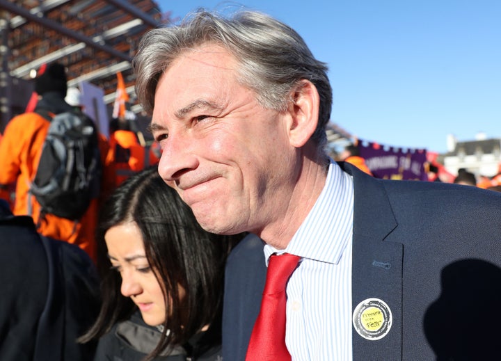 Richard Leonard has beaten Anas Sarwar to be crowned Scottish Labour leader