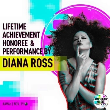 The American Music Awards on ABC, Nov. 19.