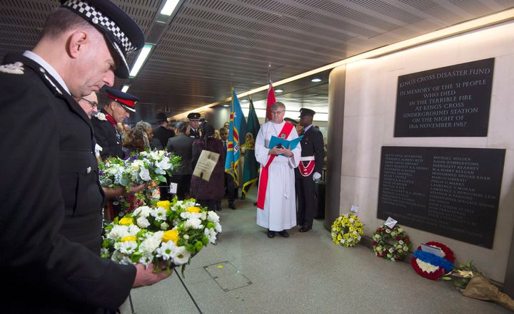 A memorial service for the 30th anniversary of the fire was held on Saturday