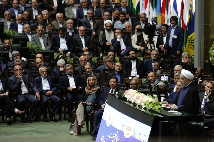 High Representative for the EU's Foreign Affairs and Security Policy, Federica Mogherini, visited Iran for the country's presidential inauguration.