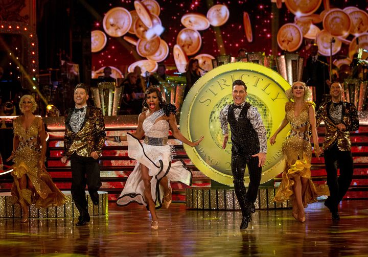 Alexandra and Gorka scored 39 out of 40 for their Quickstep in Blackpool