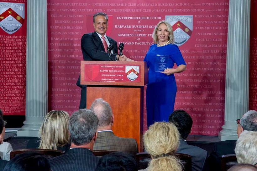 Clint Arthur honors Maryanne Parker