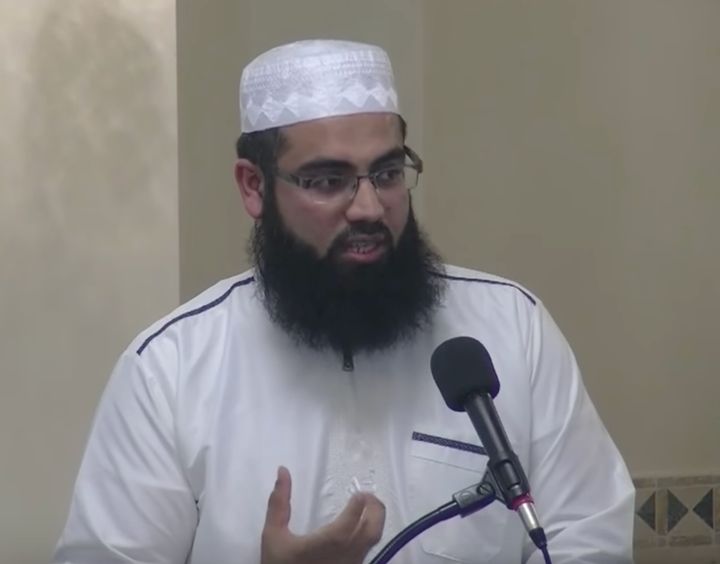 <p>Sheikh Usman Ahsan, cleric at DarAl noor Islamic Community Center in Manassas, Virginia </p>