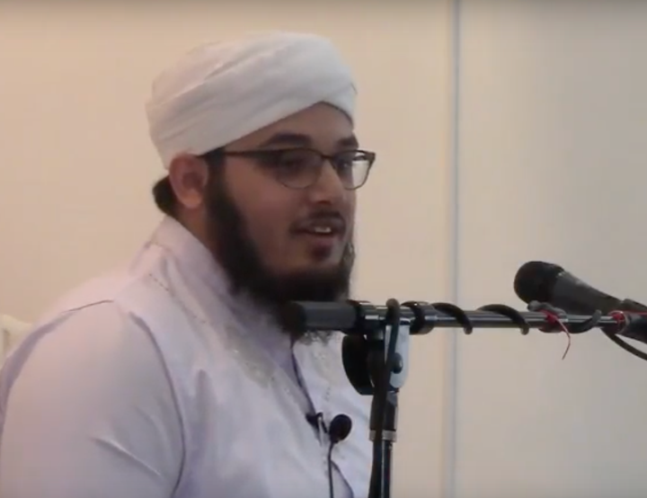 Maulana Ahsan Khan, Cleric/Imam at the Islamic Center of Northern Virginia (Shirley Gate Mosque) in Fairfax Virginia, also condemned peace-loving Ahmadi Muslims at the event. 