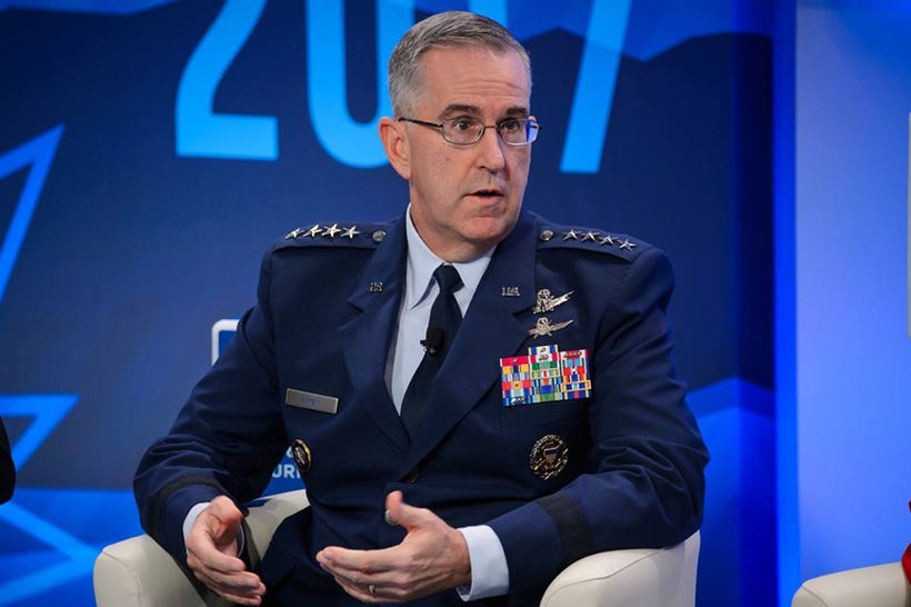 Air Force Gen. John Hyten, commander of the U.S. Strategic Command (STRATCOM)