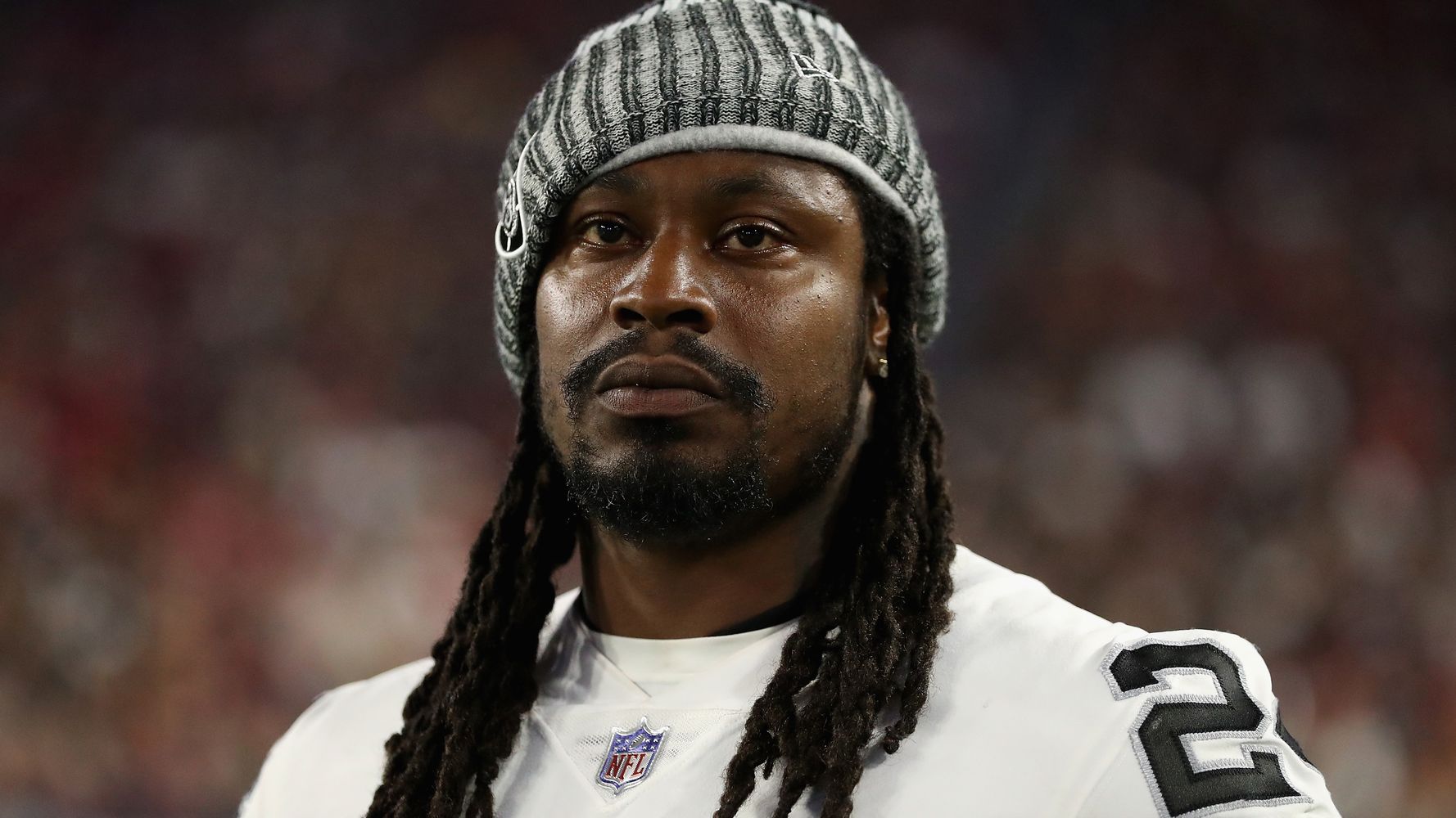 Trump Calls For Suspension of Marshawn Lynch For Sitting During U.S.  National Anthem, Standing for Mexico's