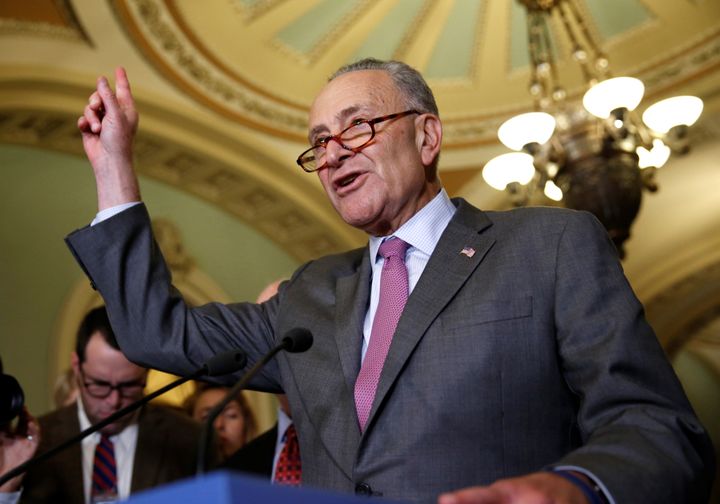 U.S. Senate Minority Leader Chuck Schumer (D-N.Y.) urged a group of breakaway New York Democrats to return to the party fold.