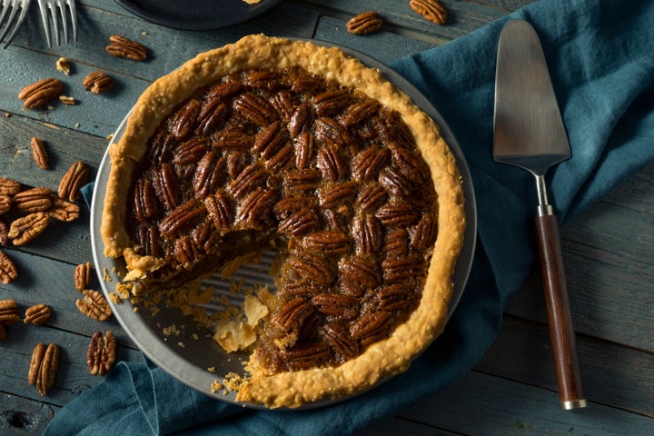 Pecan pie is a Thanksgiving standard in the South.