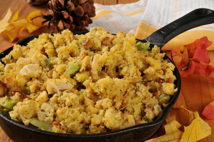 Cornbread dressing is a must.