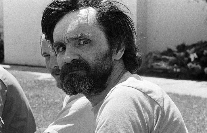 Charles Manson at a California medical facility in August 1980.