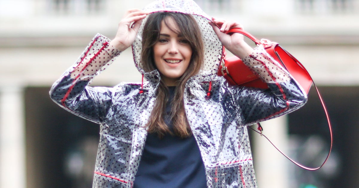 Rubber raincoat sales new look