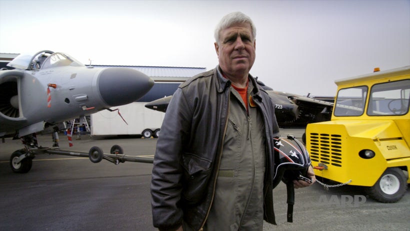 “Very few people thought I’d ever get the plane here in the country, much less fly it,” says Nalls standing in front of the H