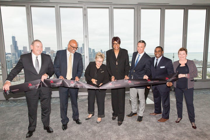 Grand Opening of Marriott Marquis Chicago, Nov. 17, 2017.