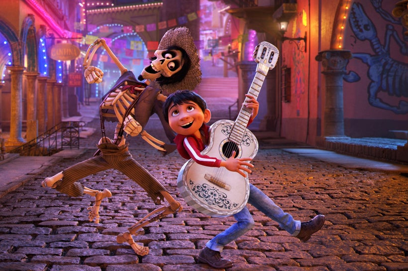 The voices of Gael García Bernal and Anthony Gonzalez grace the animated film <em>Coco</em>.