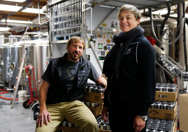 Alchemist brewery owners John and Jen Kimmich