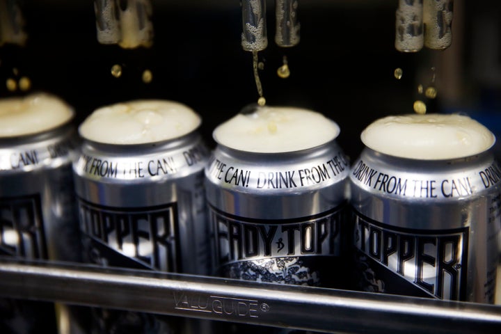 Cans of Heady Topper