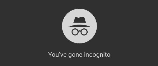google chrome incognito mode disappeared