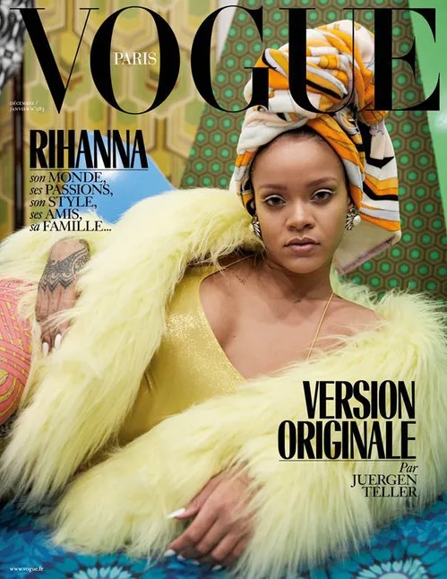 Rihanna Is A Triple Threat On 3 Different Covers Of Vogue Paris