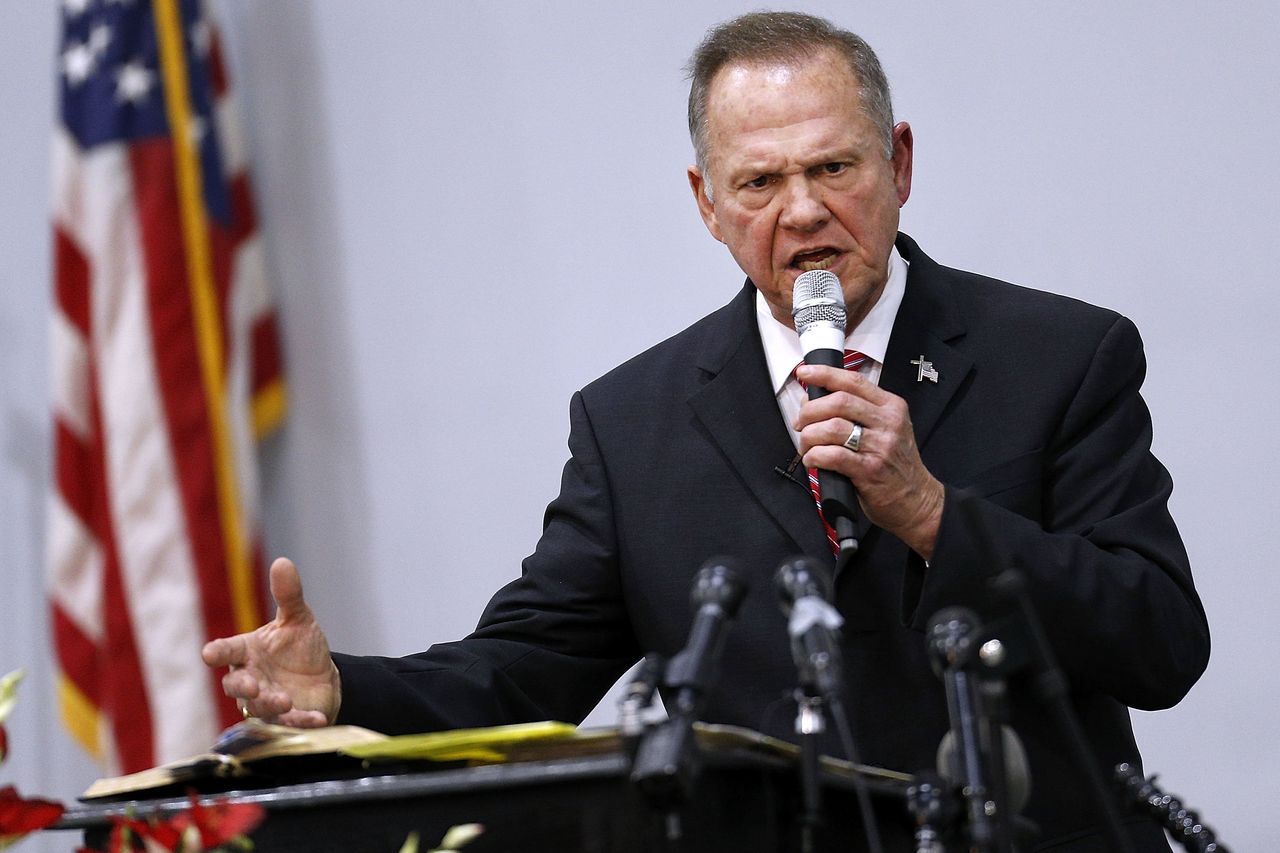 GOP Senate candidate Roy Moore has denied multiple allegations that he preyed on teenage girls by portraying those accusations as a partisan attack.