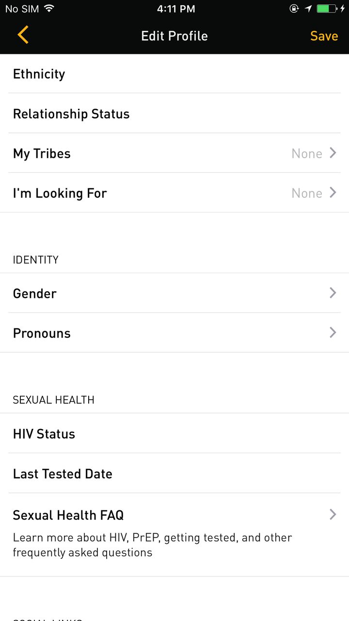 Grindr users now have their choice of pronouns, with “He/Him/His,” “She/Her/Hers” and “They/Them/Theirs” now available. 