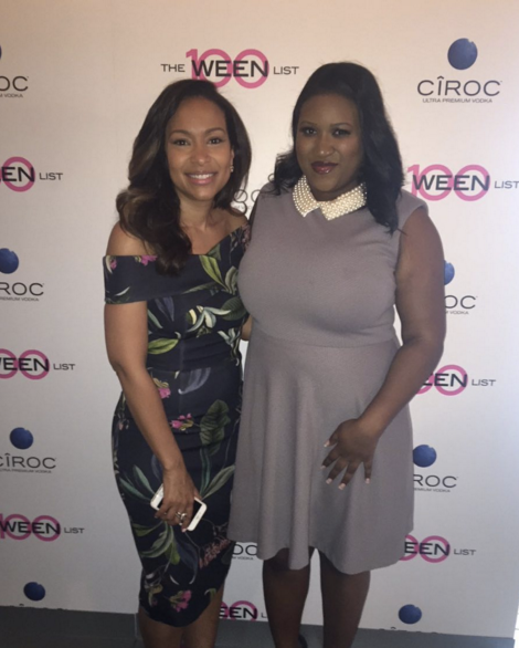 <p>With current client, Valeisha Butterfield-Jones, the Head of Black Community Engagement for Google</p>