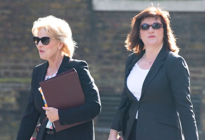 Anna Soubry and Nicky Morgan 