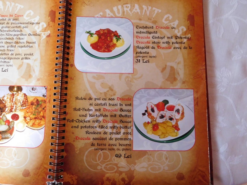 <strong>On the menu in Sighișoara</strong>