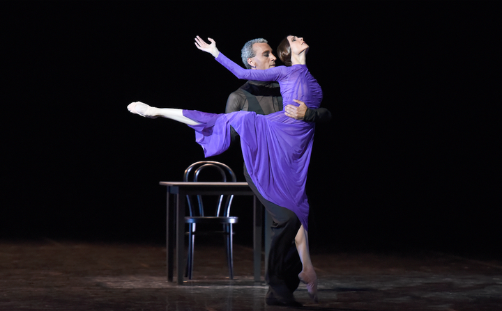 <p>Svetlana Zakharova and Patrick de Bana in “The Rain Before It Falls”</p>