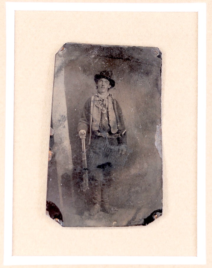 In 2011 this picture of Billy the Kid was auctioned for $2.3million 