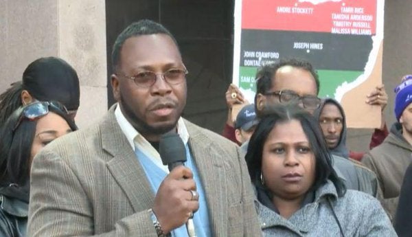 Samaria Rice (Tamir Rice Mother) and Gregg L.Greer, organized Rally in Cleveland.