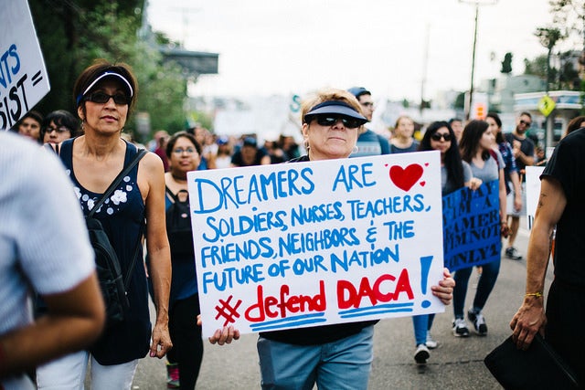 Photo source: “Los Angeles March for Immigrant Rights” by Molly Adams is licensed under CC BY 2.0.