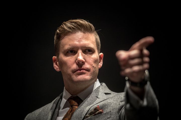 White supremacist Richard Spencer has been banned from 26 European countries