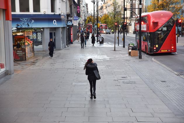 Oxford Street at 8am on Black Friday